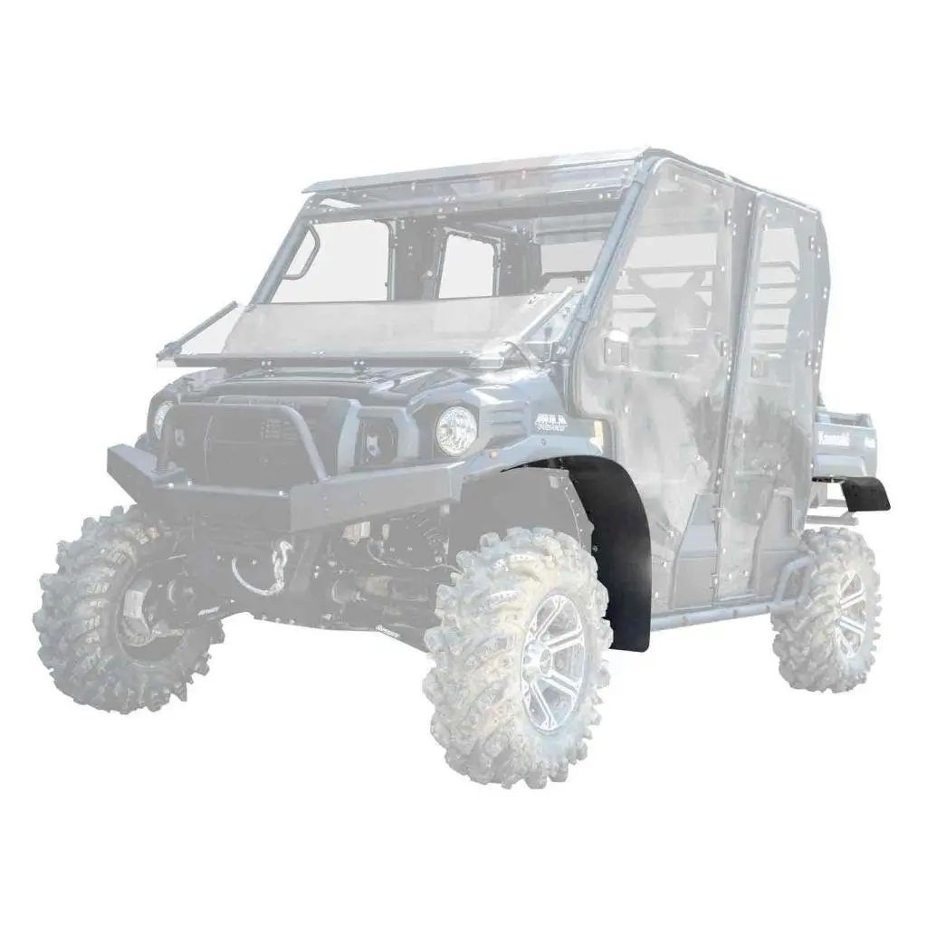 Superatv Kawasaki Mule Pro Low Profile Fender Flares 1