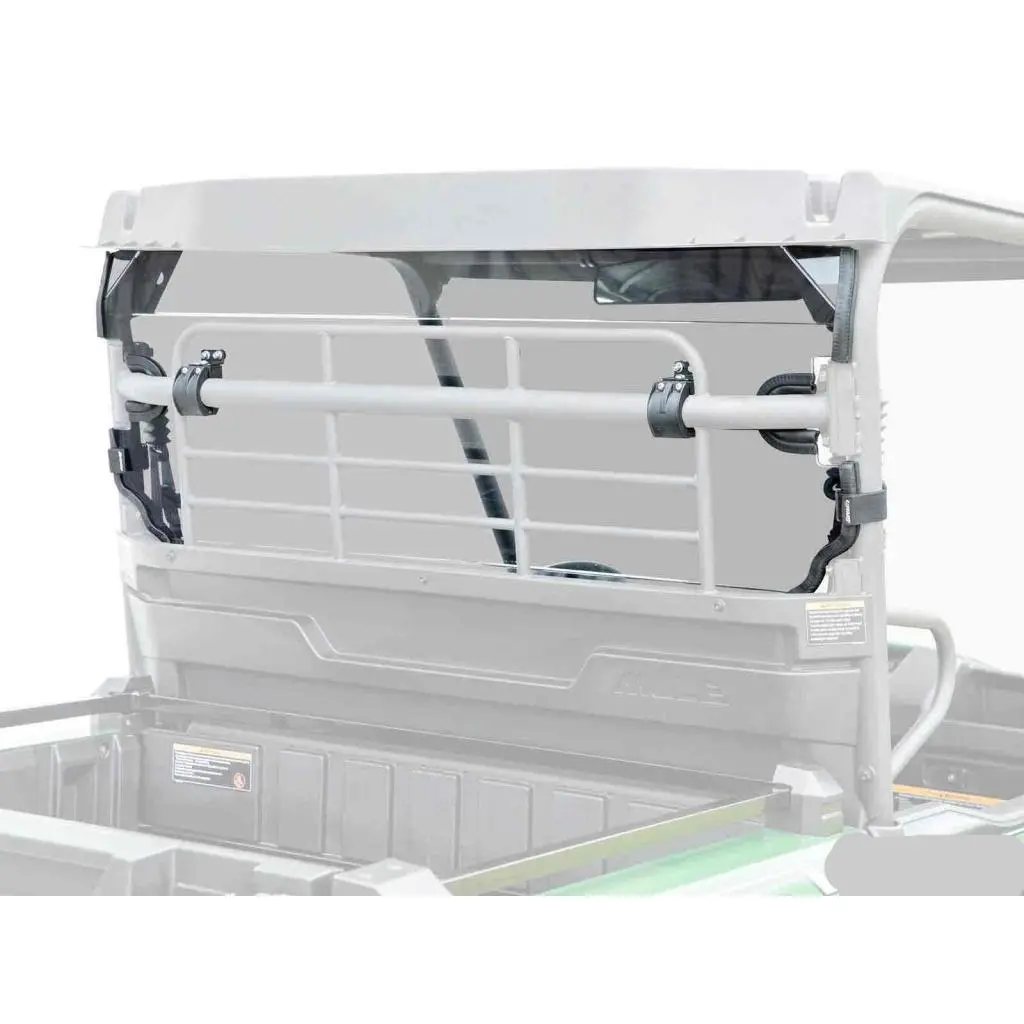 Superatv Kawasaki Mule Pro-Mx Rear Windshield 1