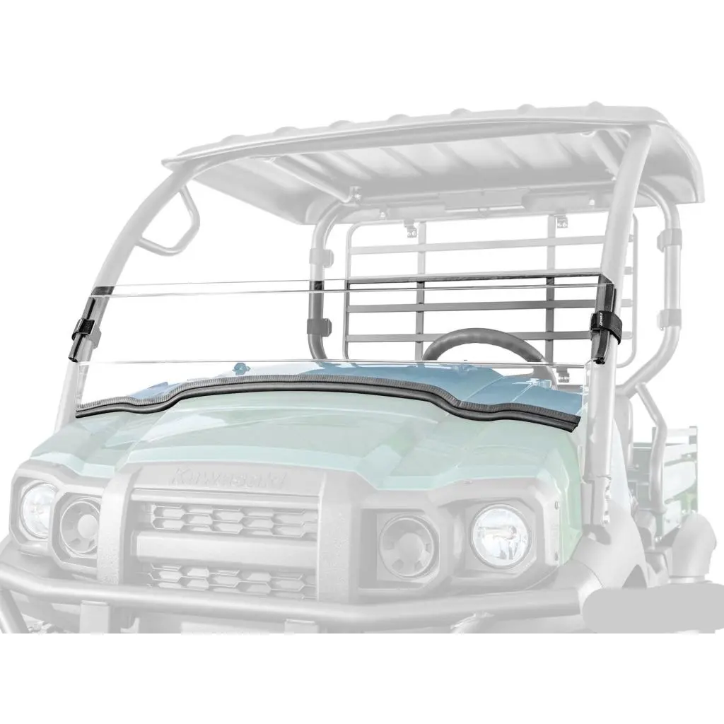 Superatv Kawasaki Mule Sx Half Windshield 1
