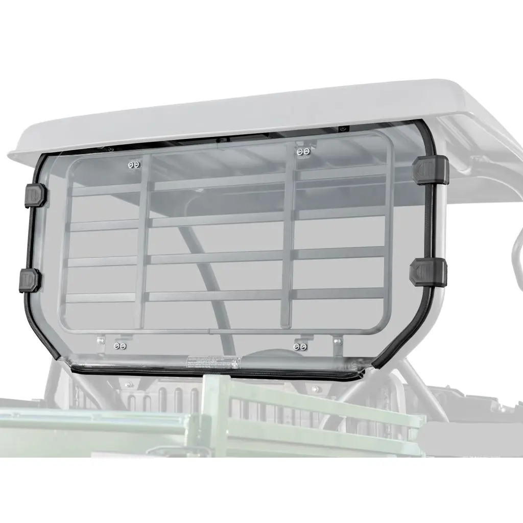 Superatv Kawasaki Mule Sx Rear Windshield 1