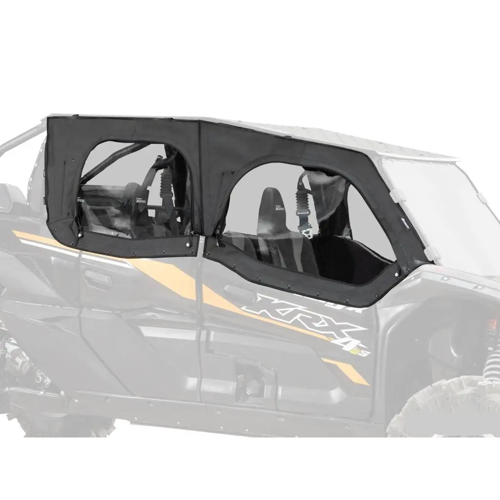 Superatv Kawasaki Teryx Krx 4 1000 Primal Soft Cab Enclosure Upper Doors 1
