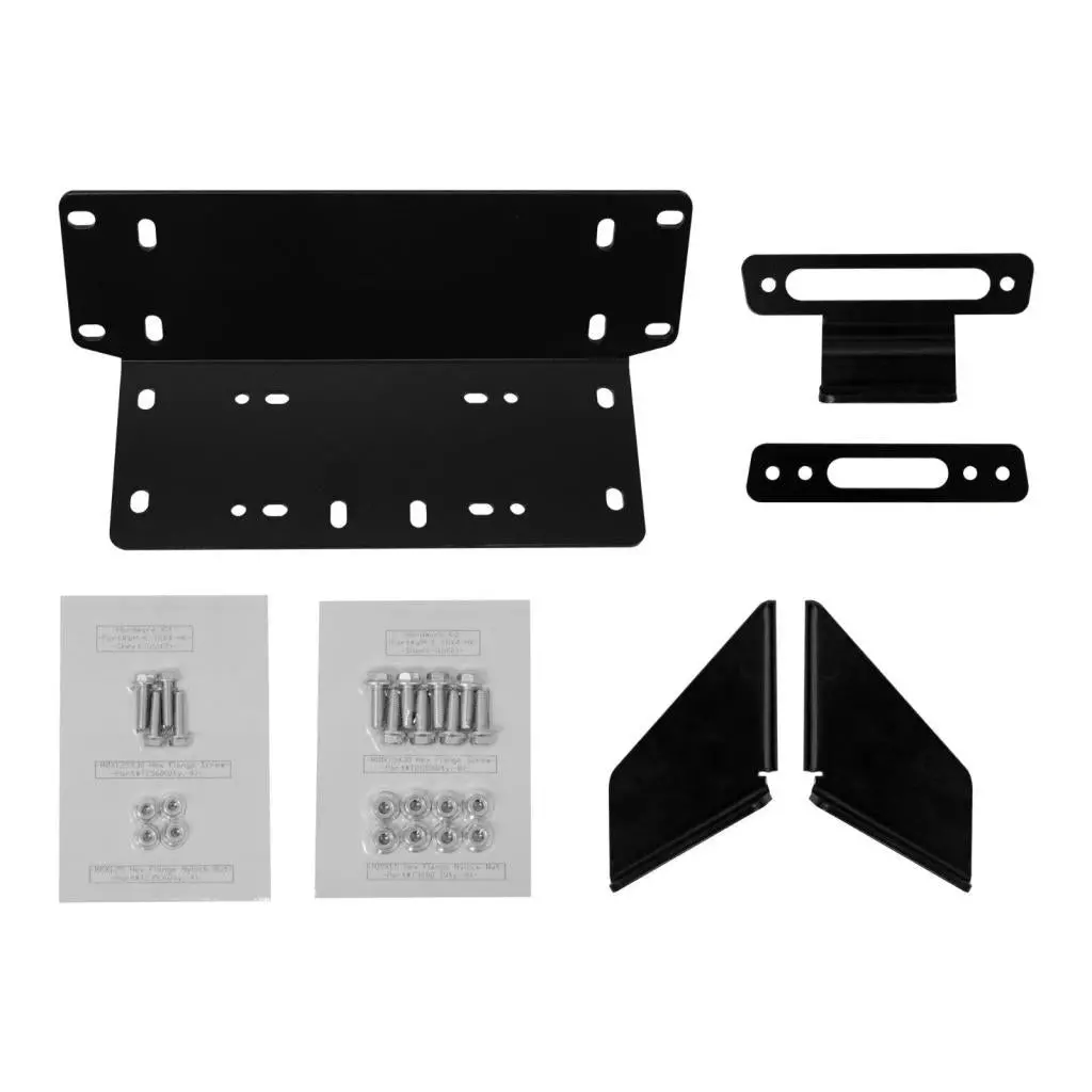 Superatv Kawasaki Teryx Winch Mounting Plate 3