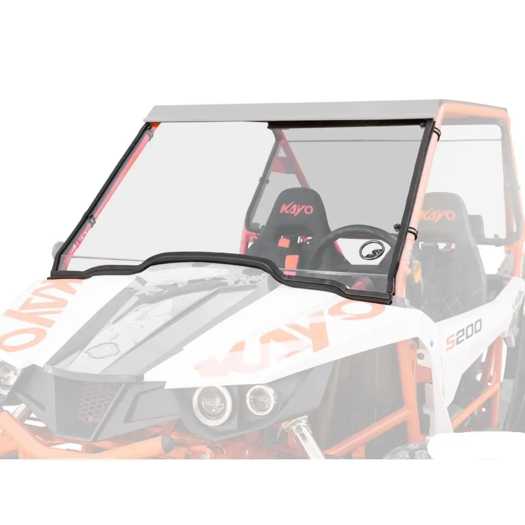 Superatv Kayo S200 Scratch-Resistant Full Windshield 1