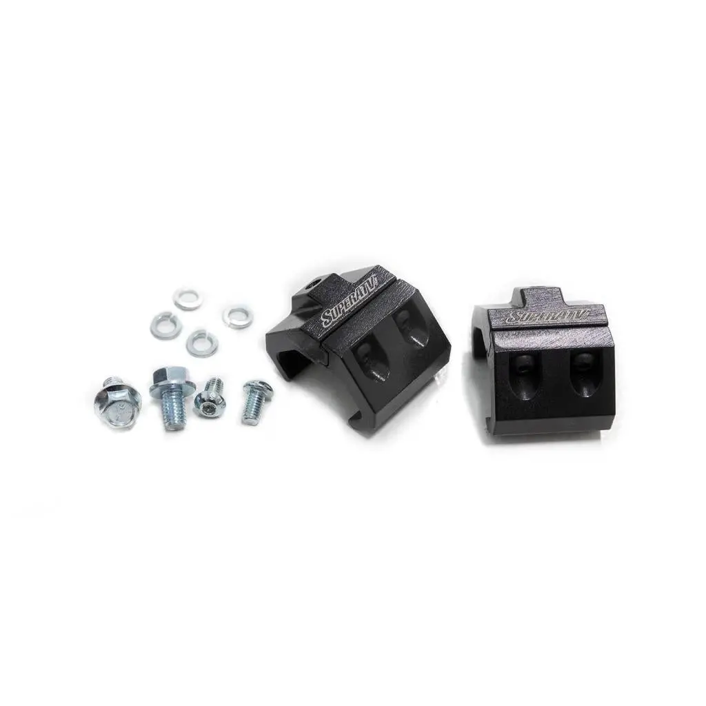 Superatv Light Bracket Cage Mount 1