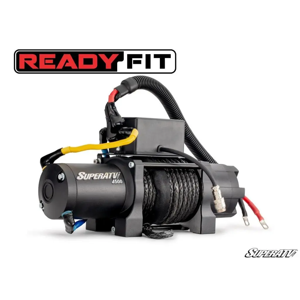 Superatv Polaris General 1000 Ready-Fit Winch 1