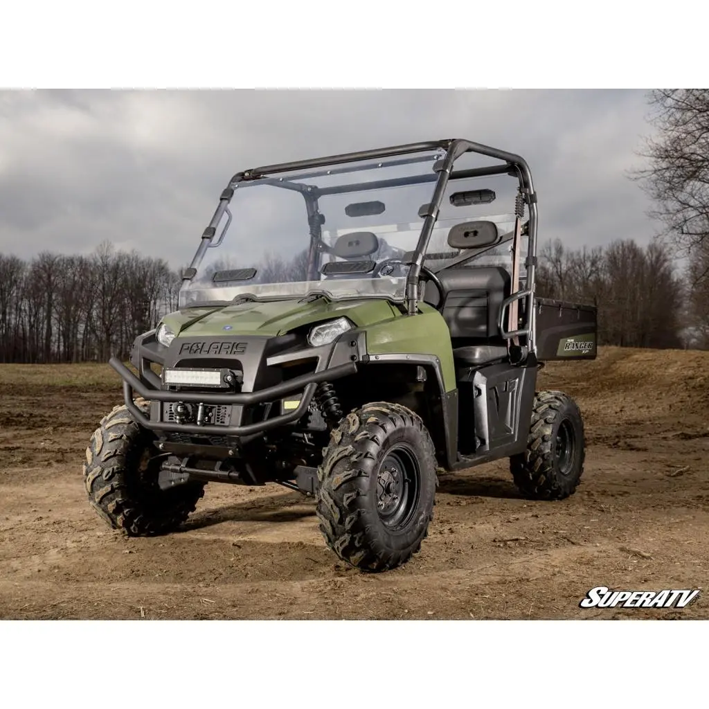 Superatv Polaris Ranger 800 Vented Full Windshield 2