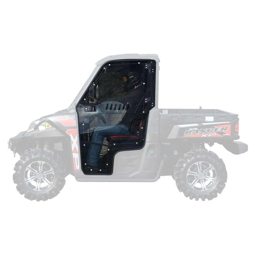 Superatv Polaris Ranger Cab Enclosure Doors 1