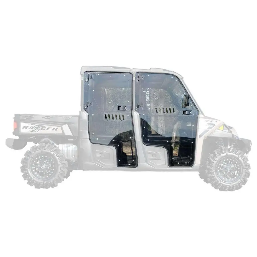 Superatv Polaris Ranger Cab Enclosure Doors 2