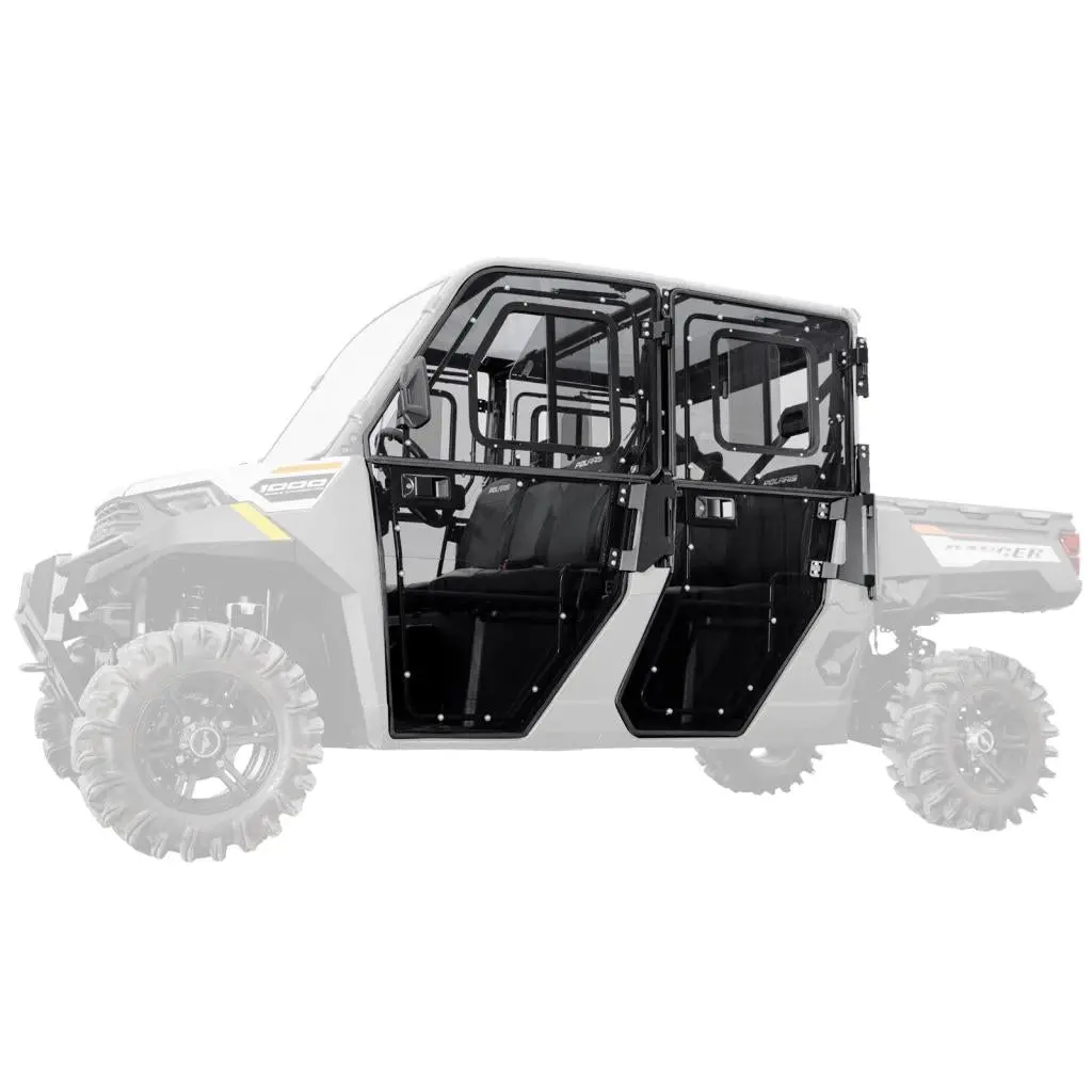 Superatv Polaris Ranger Crew 1000 Convertible Cab Enclosure Doors 1