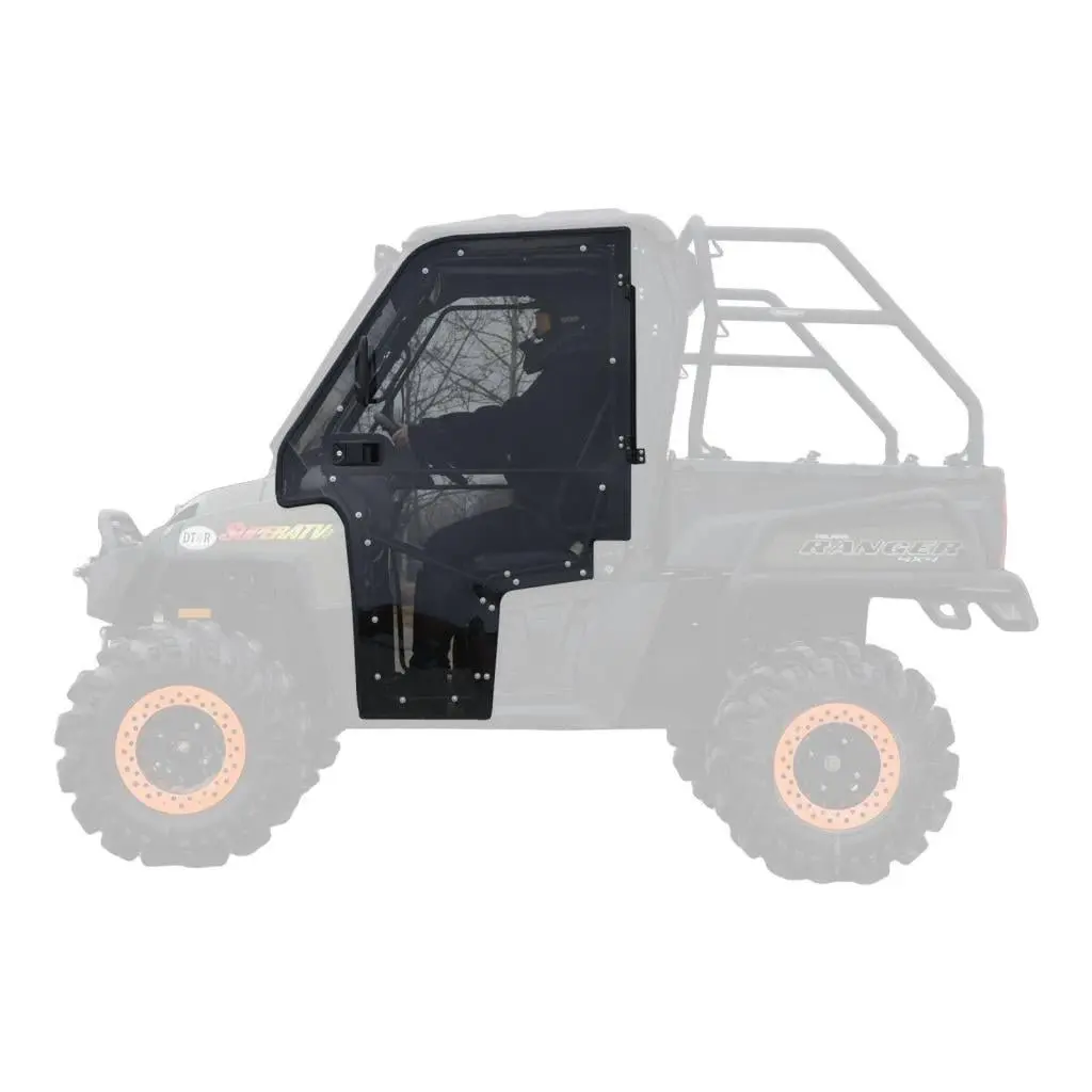 Superatv Polaris Ranger Full Size 570 Cab Enclosure Doors 1