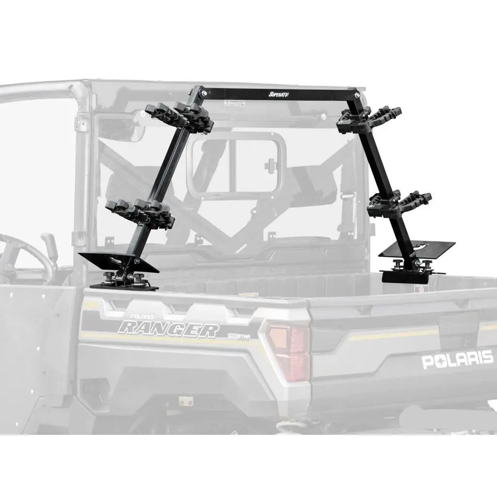 Superatv Polaris Ranger In-Bed Gun Rack 1