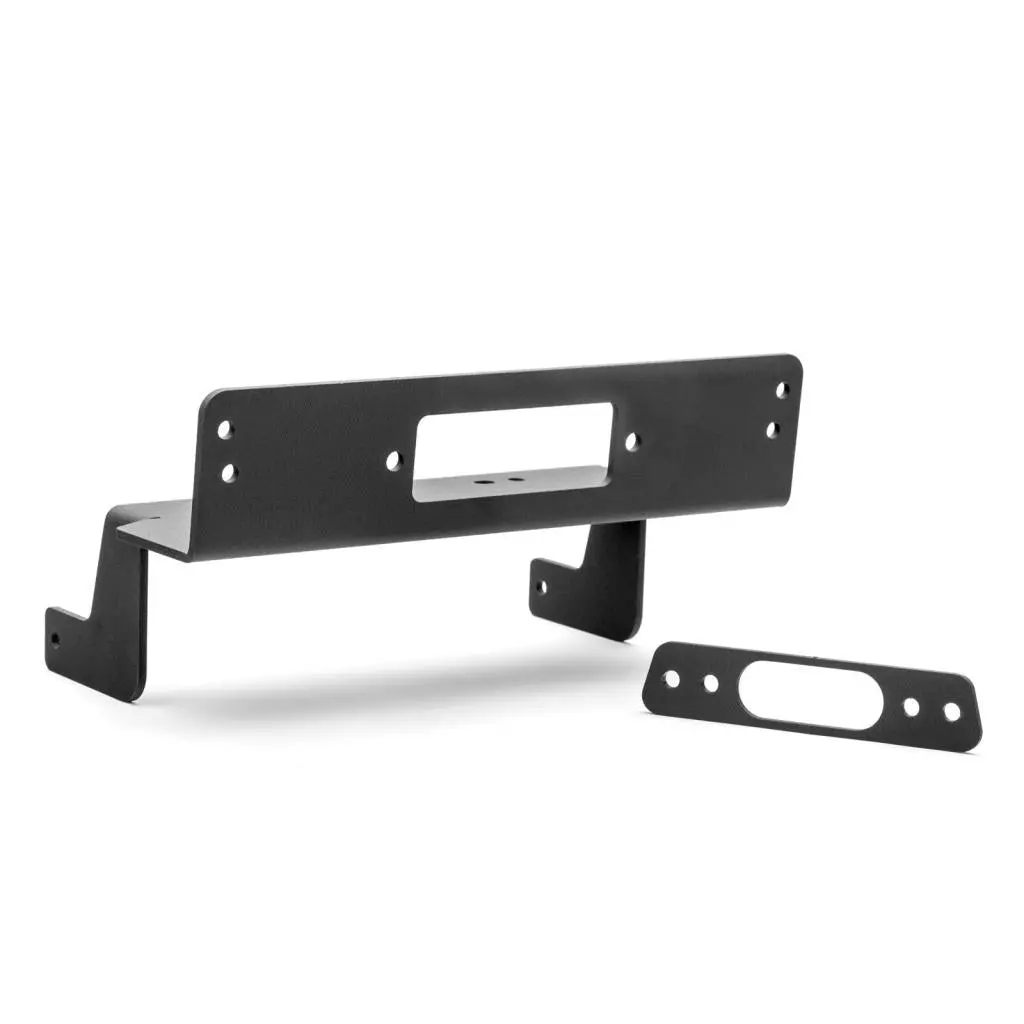 Superatv Polaris Ranger Midsize Winch Mounting Plate 1