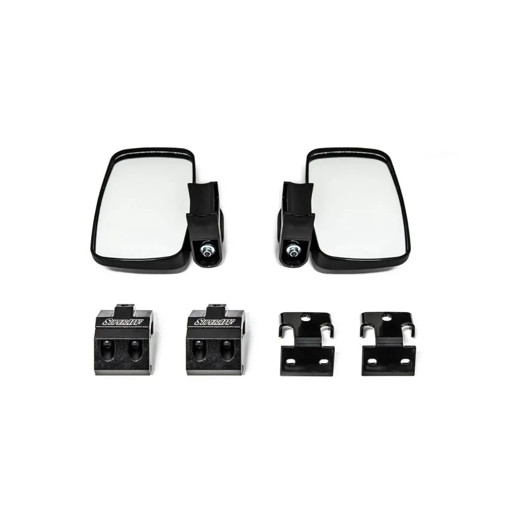 Superatv Polaris Ranger Side View Mirrors 2