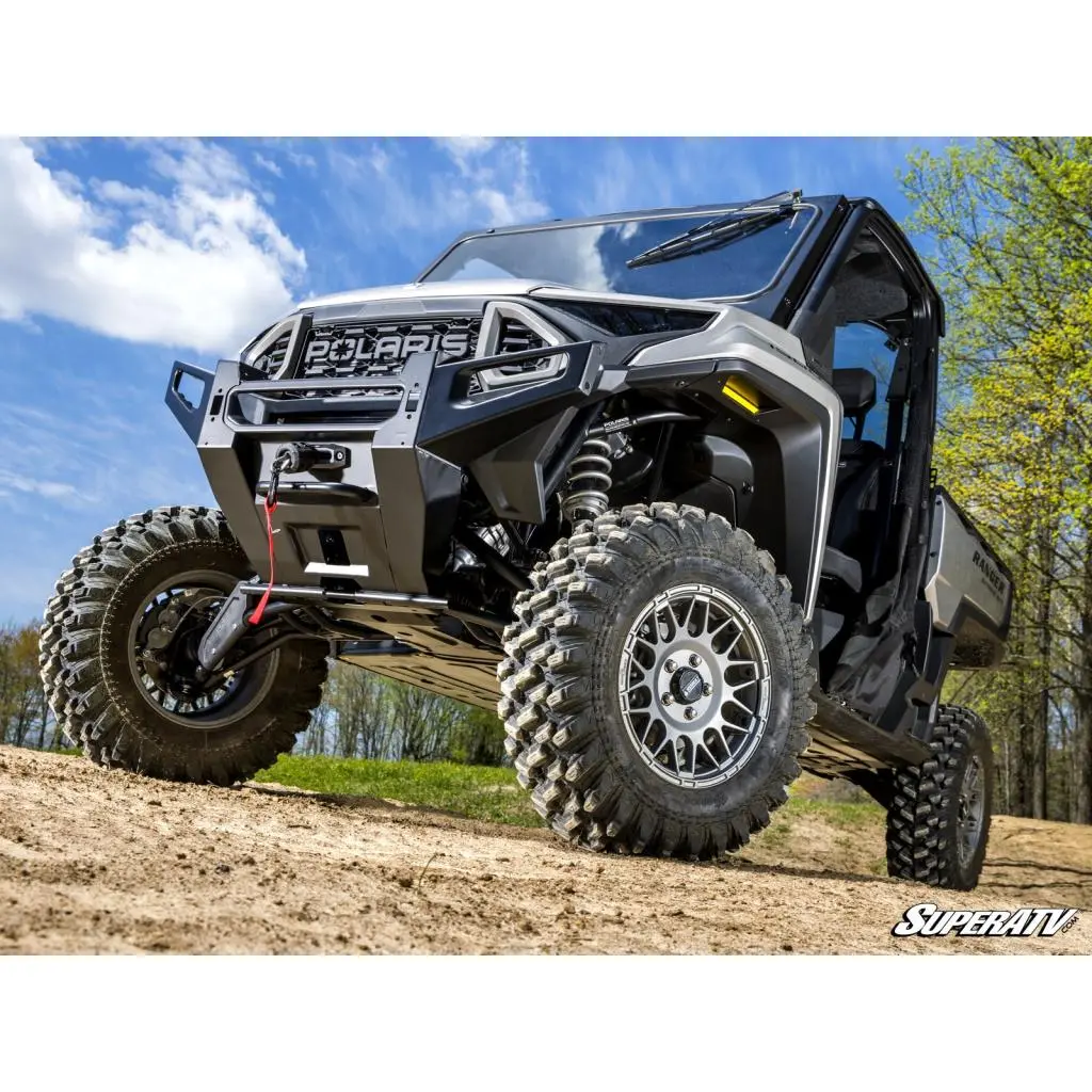 Superatv Polaris Ranger Xd 1500 Winch Mounting Plate 3