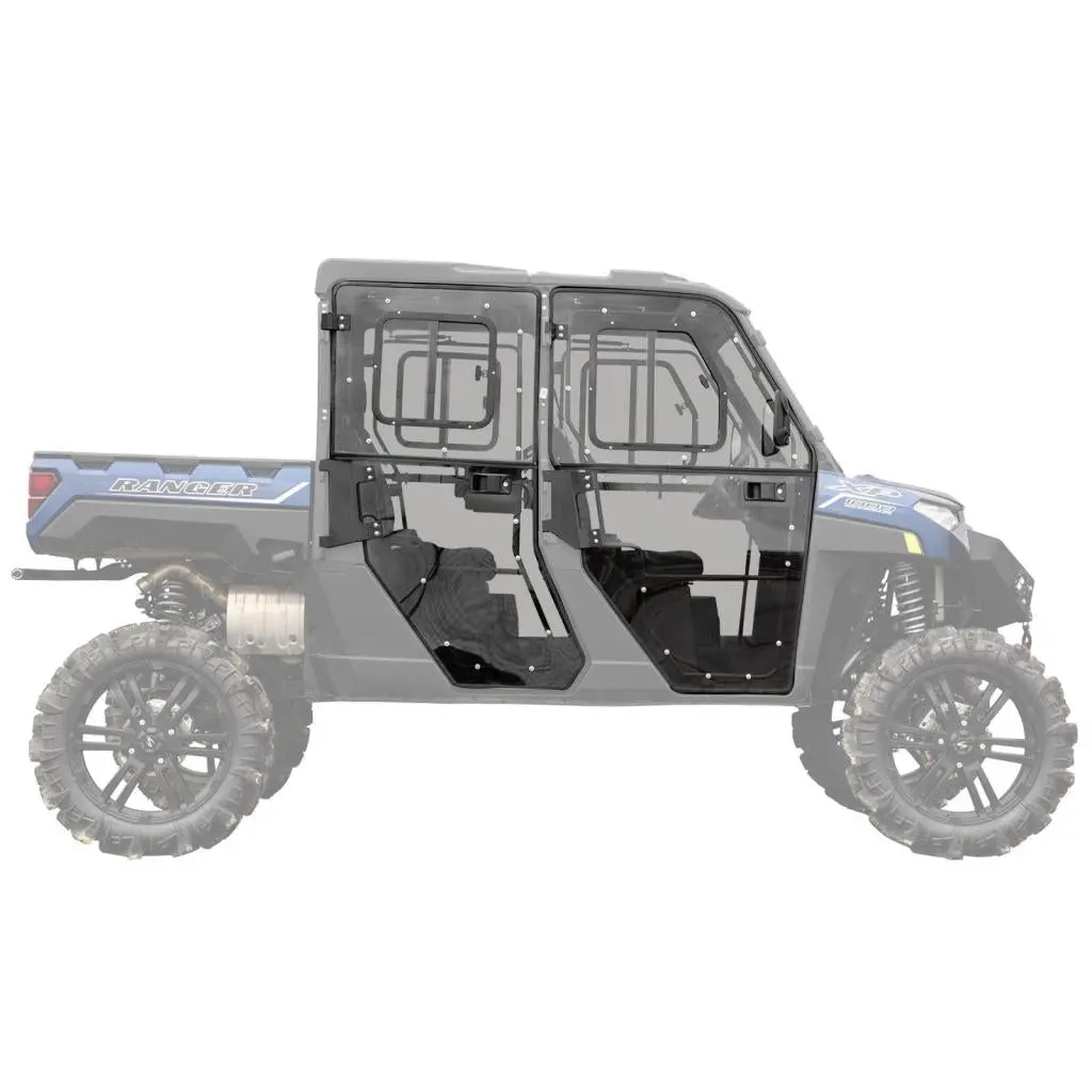 Superatv Polaris Ranger Xp 1000 Crew Convertible Cab Enclosure Doors 1