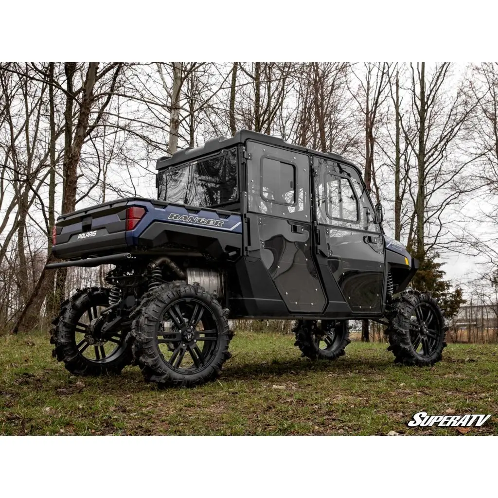 Superatv Polaris Ranger Xp 1000 Crew Convertible Cab Enclosure Doors 2