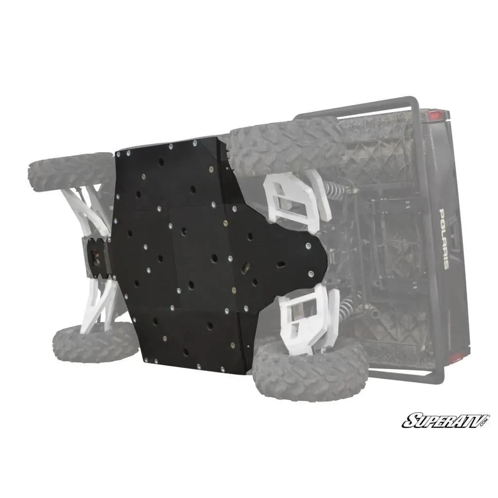 Superatv Polaris Ranger Xp 1000 Crew Full Skid Plate 3