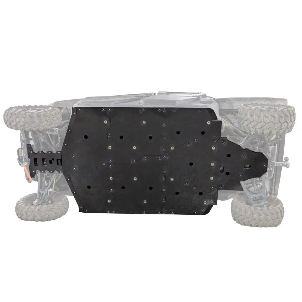 Superatv Polaris Ranger Xp 1000 Crew Full Skid Plate 5