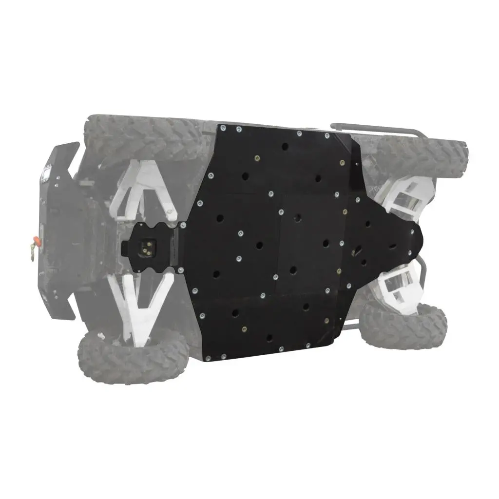 Superatv Polaris Ranger Xp 1000 Crew Full Skid Plate 1