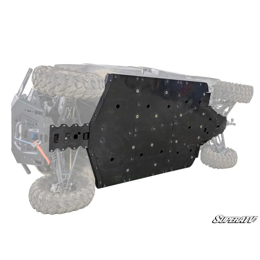 Superatv Polaris Ranger Xp 1000 Crew Full Skid Plate 7