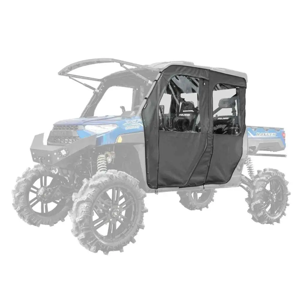 Superatv Polaris Ranger Xp 1000 Crew Primal Soft Cab Enclosure Doors 1