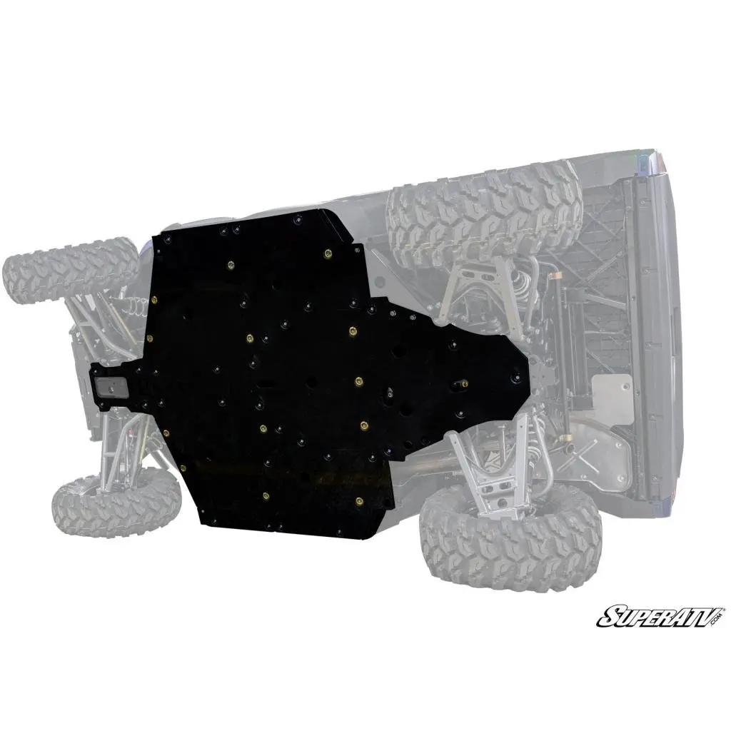 Superatv Polaris Ranger Xp 1000 Full Skid Plate 11