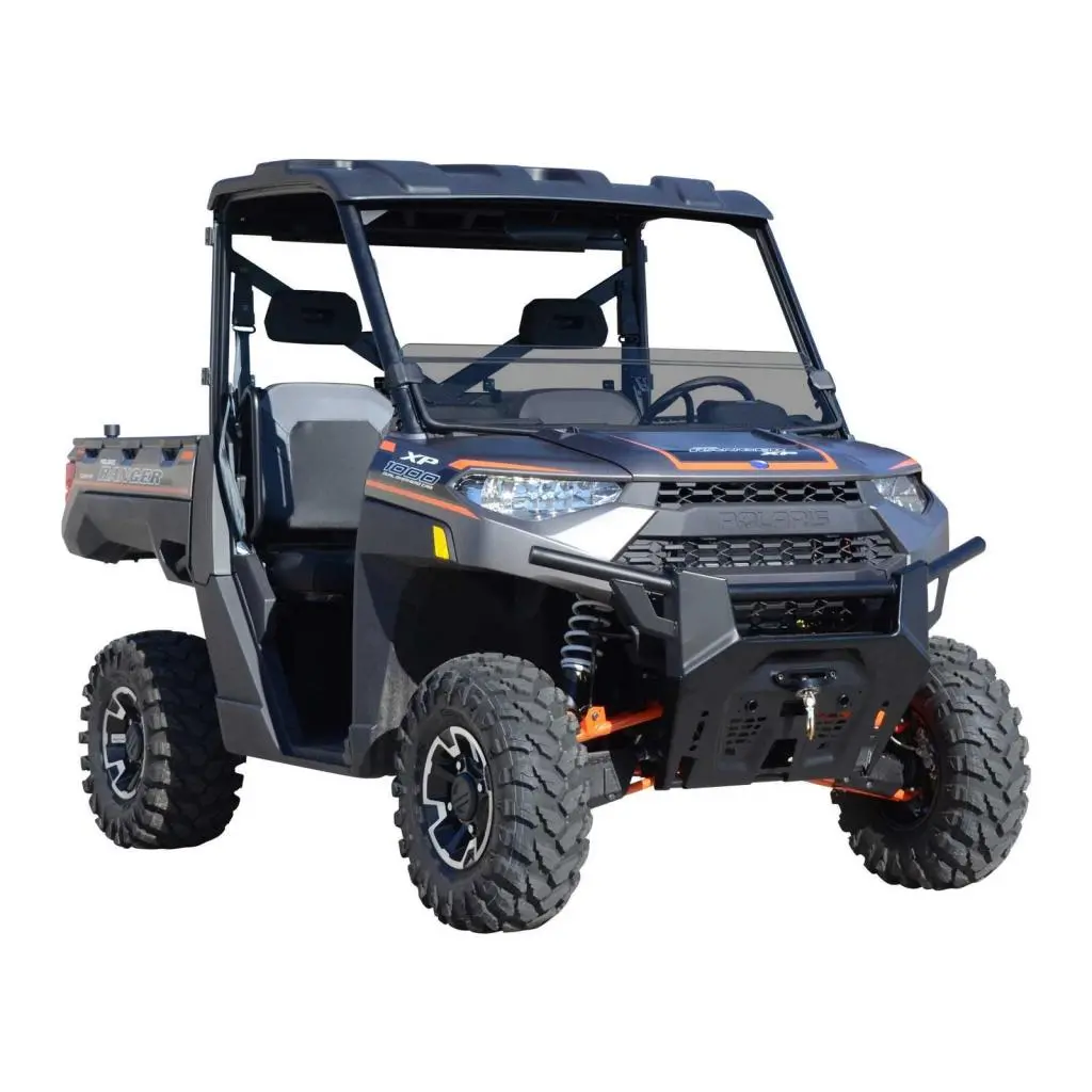 Superatv Polaris Ranger Xp 1000 Half Windshield 2