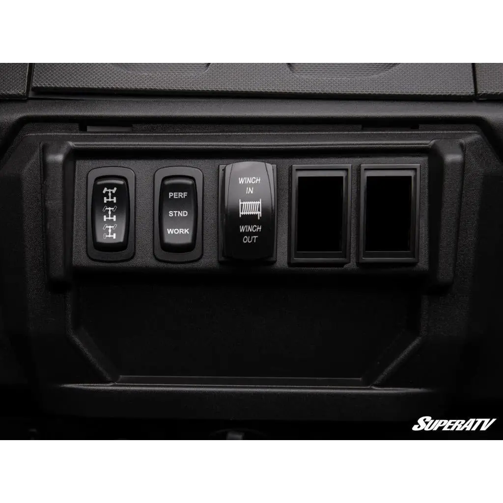 Superatv Polaris Ranger Xp 1000 Rocker Switch Adapters 1