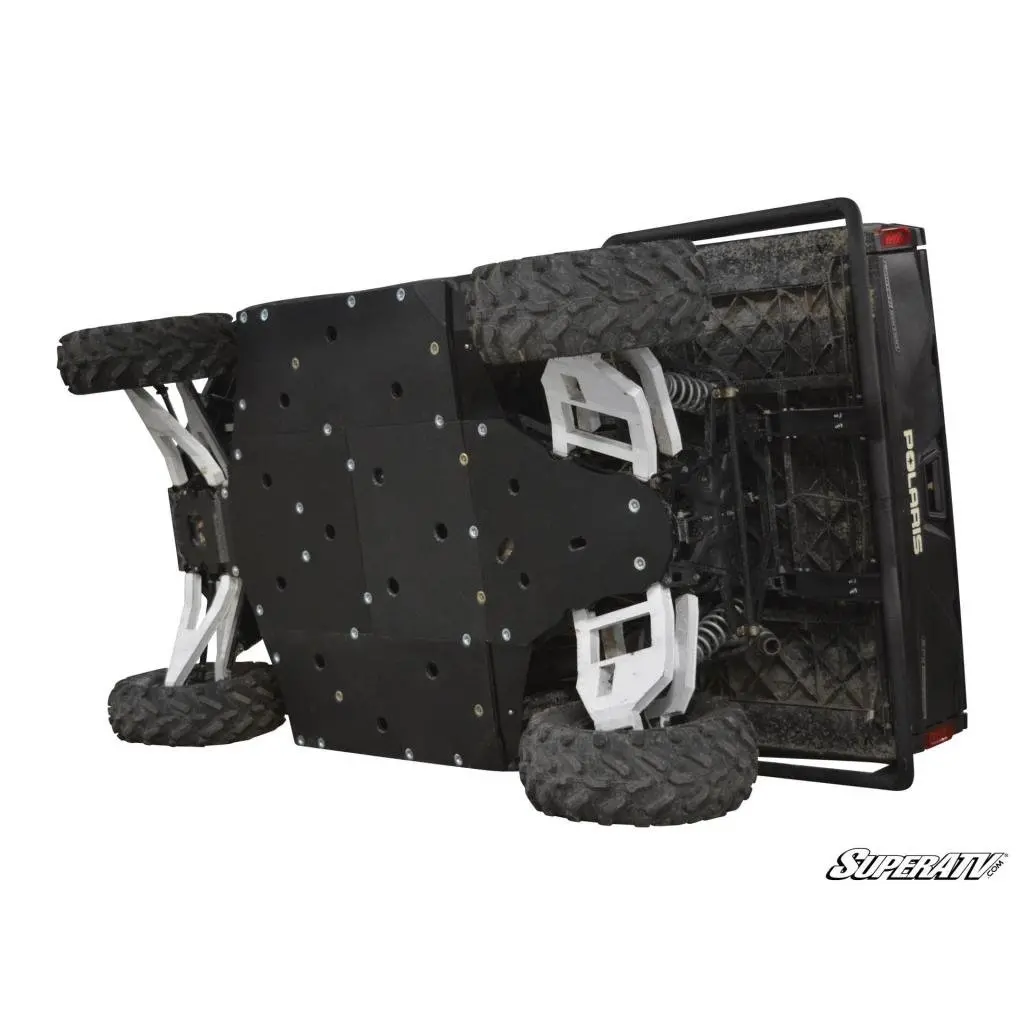 Superatv Polaris Ranger Xp 1000 Full Skid Plate 5