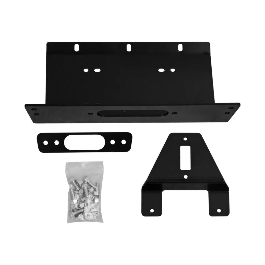 Superatv Polaris Ranger Xp Winch Mounting Plate 3