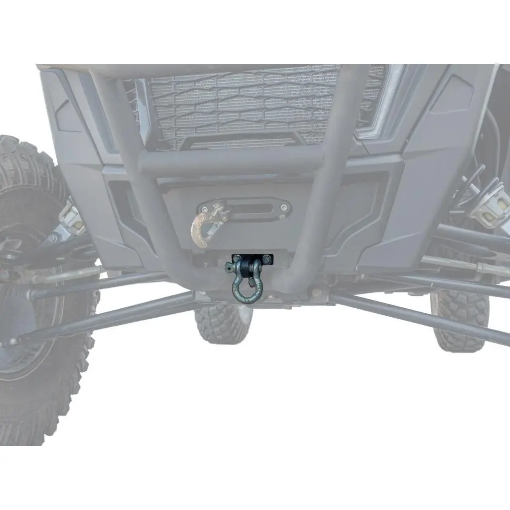 Superatv Polaris Rzr Hitch Plate 1