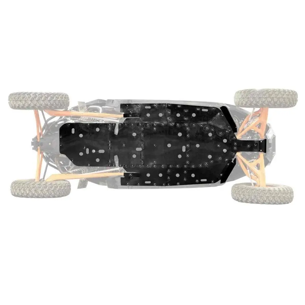 Superatv Polaris Rzr Pro R 4 Full Skid Plate 1