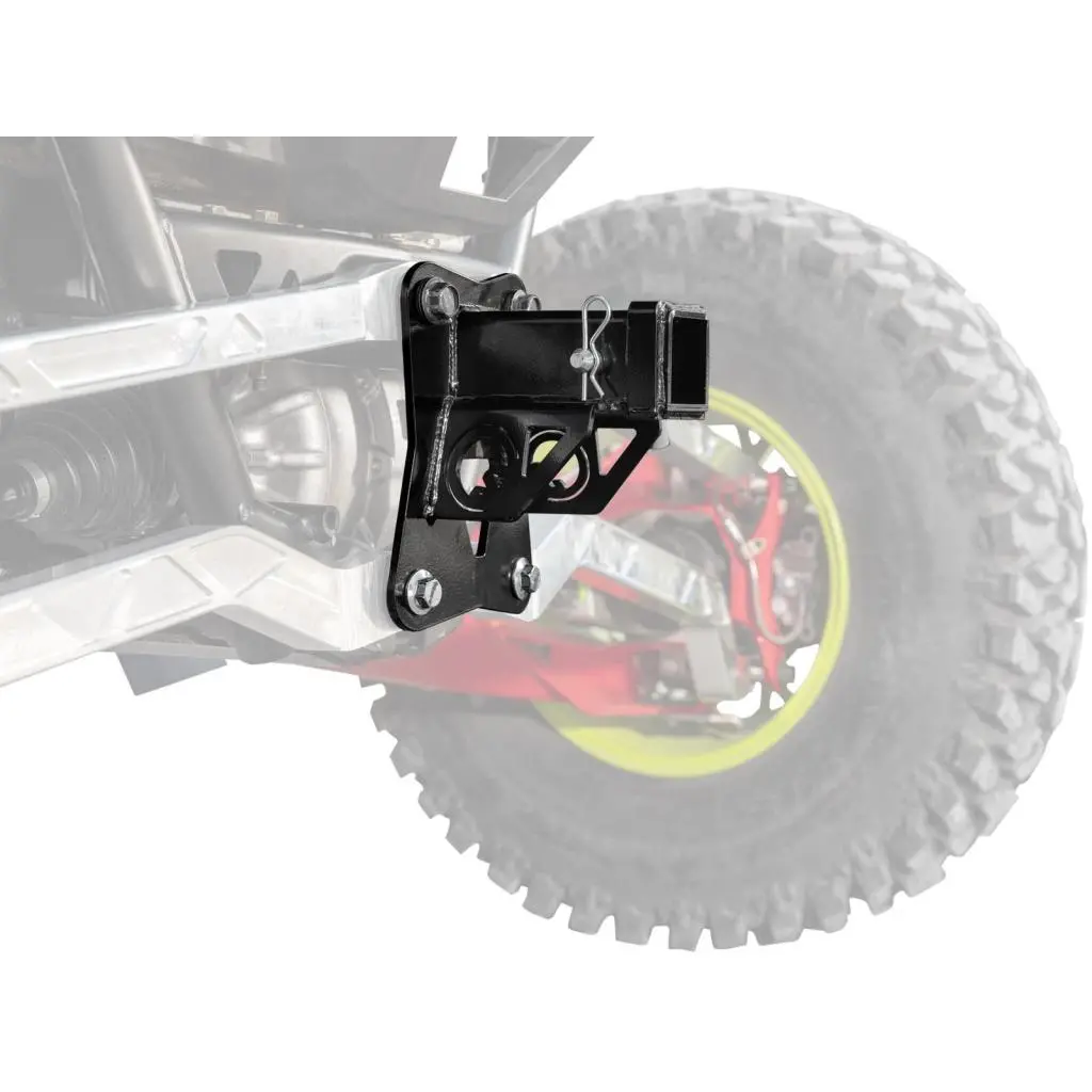 Superatv Polaris Rzr Pro R Rear Receiver Hitch 1