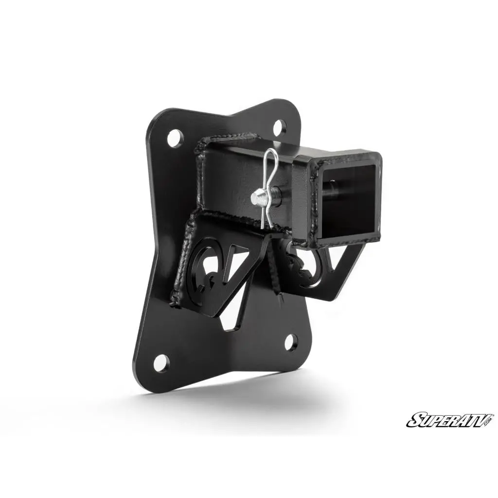 Superatv Polaris Rzr Pro R Rear Receiver Hitch 2