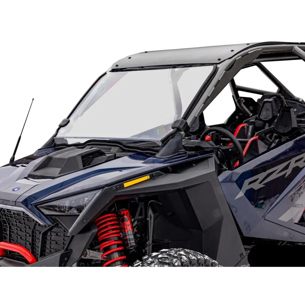 Superatv Polaris Rzr Pro R Scratch-Resistant Full Windshield 1