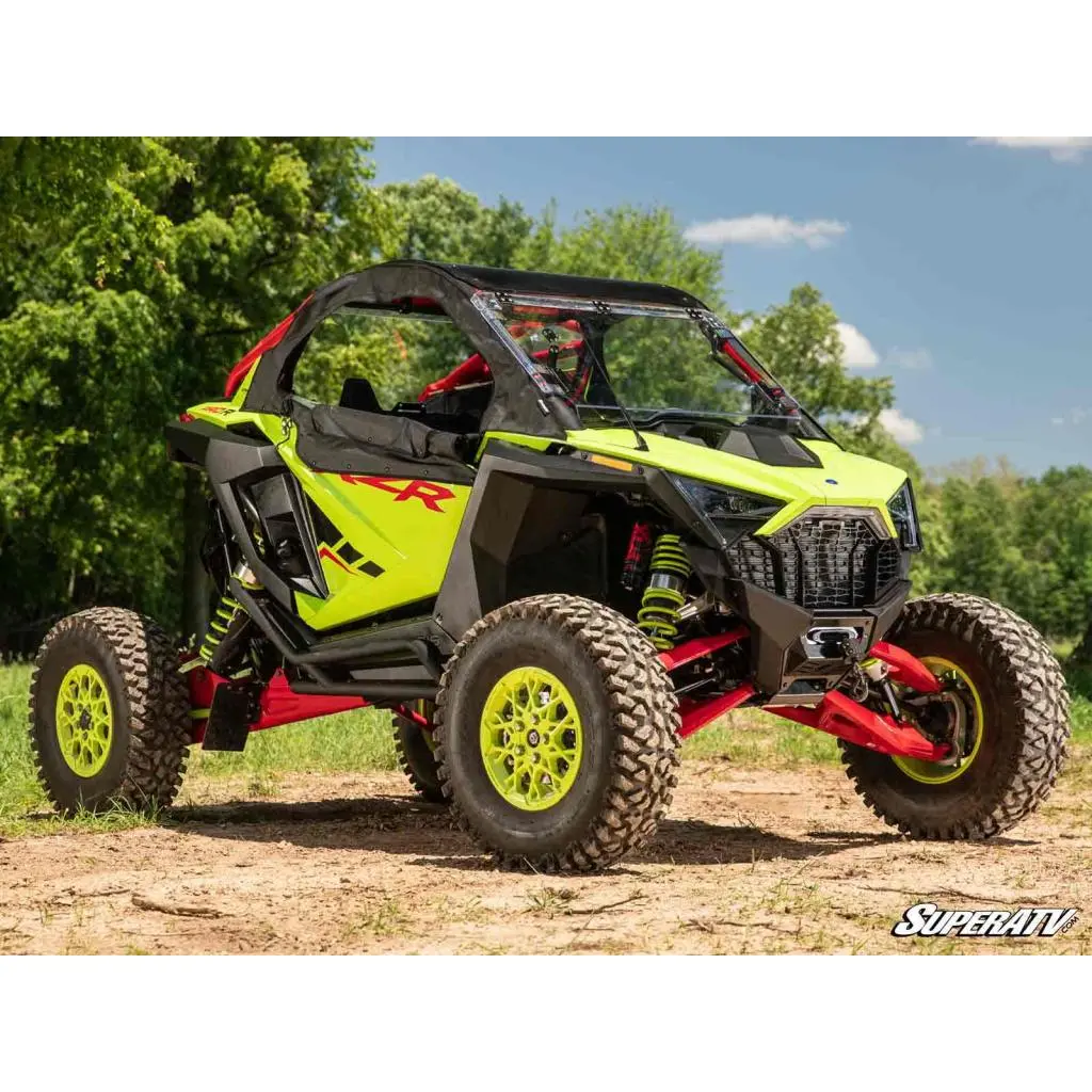 Superatv Polaris Rzr Pro R Winch Mounting Plate 2