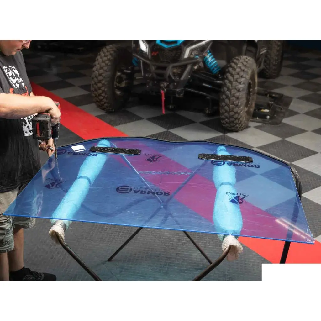 Superatv Polaris Rzr Pro Xp Custom Cage Windshield Kit 1
