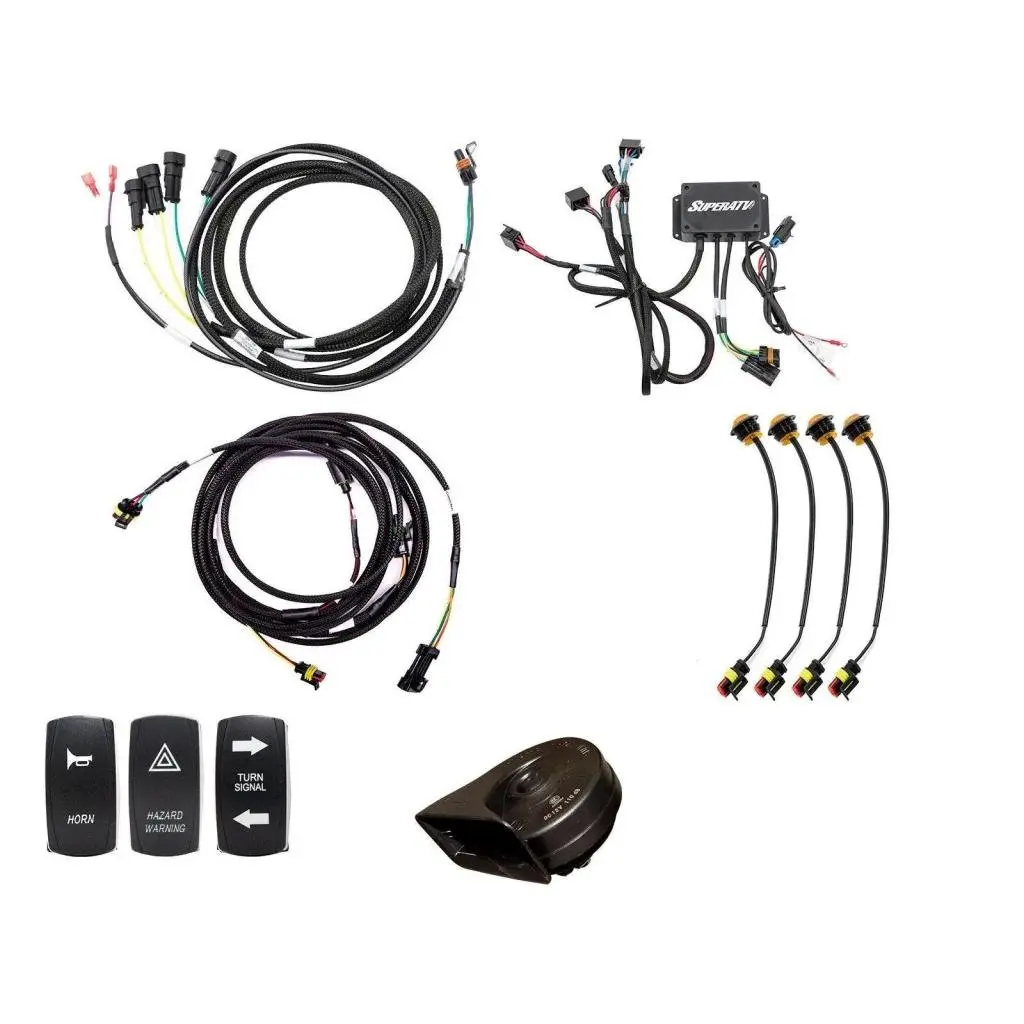 Superatv Polaris Rzr Pro Xp Plug & Play Turn Signal Kit 1