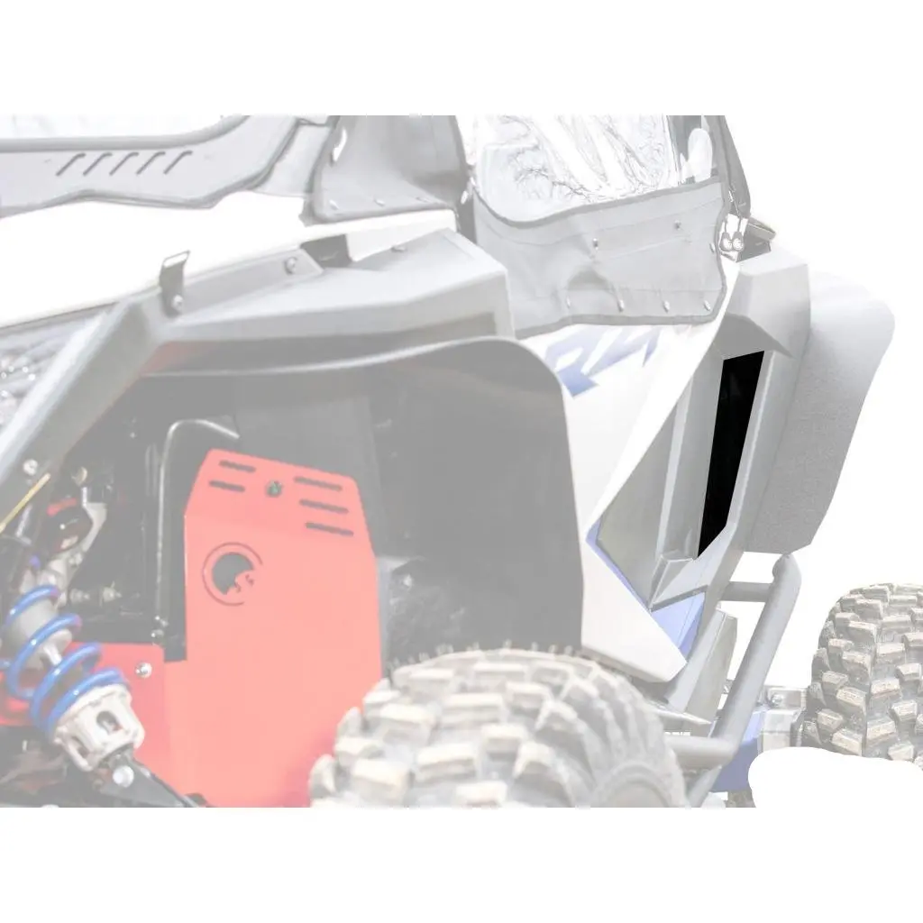 Superatv Polaris Rzr Pro Xp Rear Fender Well Mud Guards 1