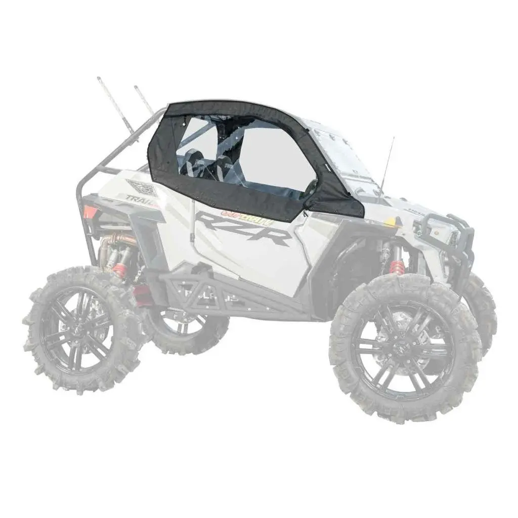 Superatv Polaris Rzr Trail 900 Primal Soft Cab Enclosure Upper Doors 1