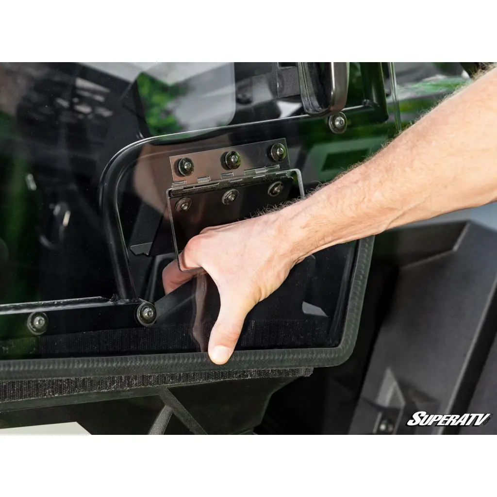 Superatv Polaris Rzr Xp 1000 Hard Cab Enclosure Upper Doors 5