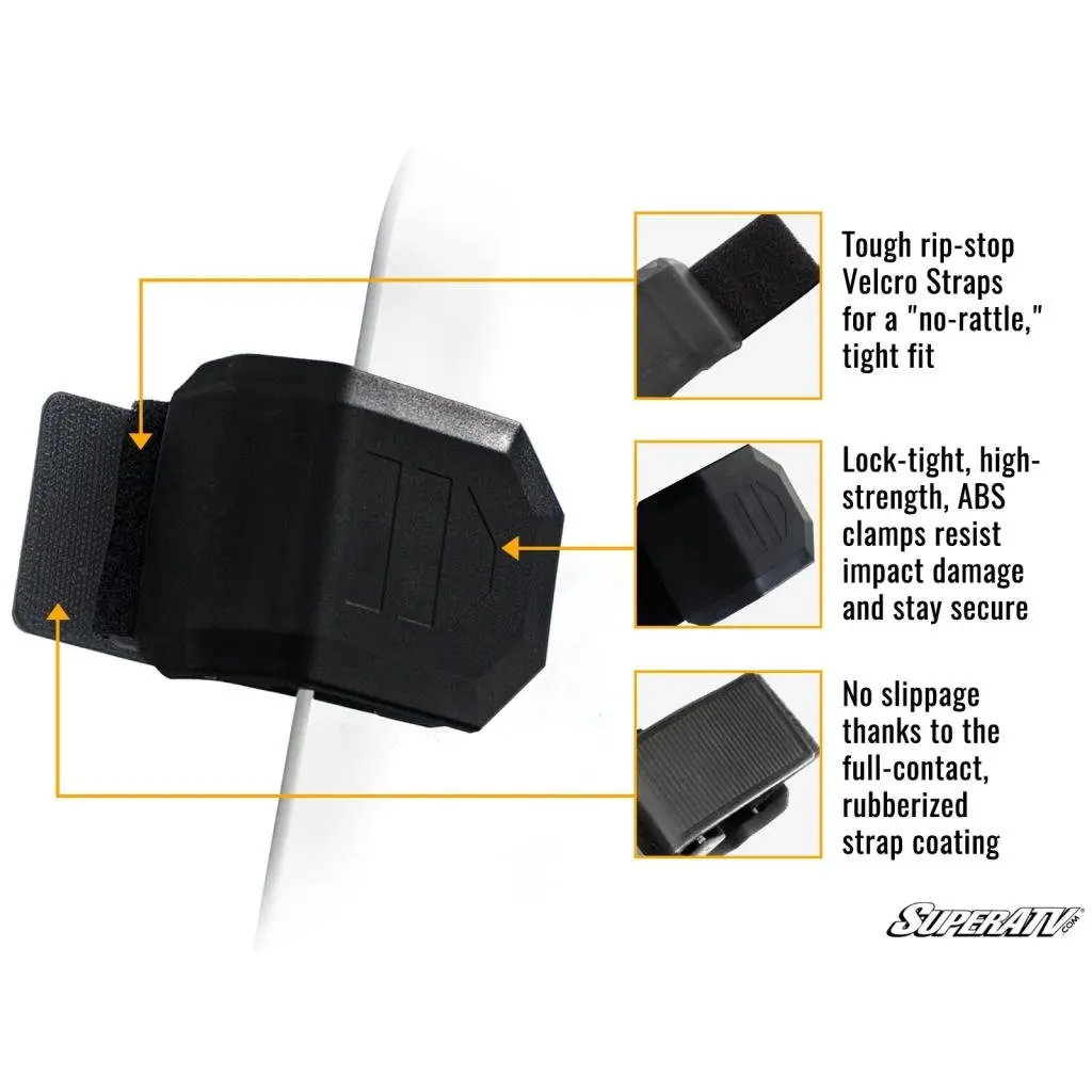 Superatv Polaris Rzr Xp 1000 Scratch Resistant Flip Windshield 8