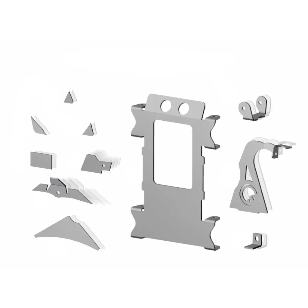 Superatv Polaris Rzr Xp 1000 Weld-In Gusset Kit 1