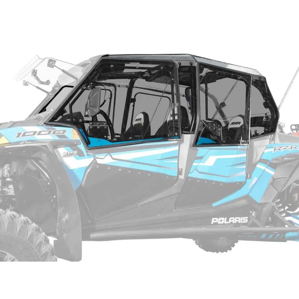 Superatv Polaris Rzr Xp 4 1000 Hard Cab Enclosure Upper Doors 1