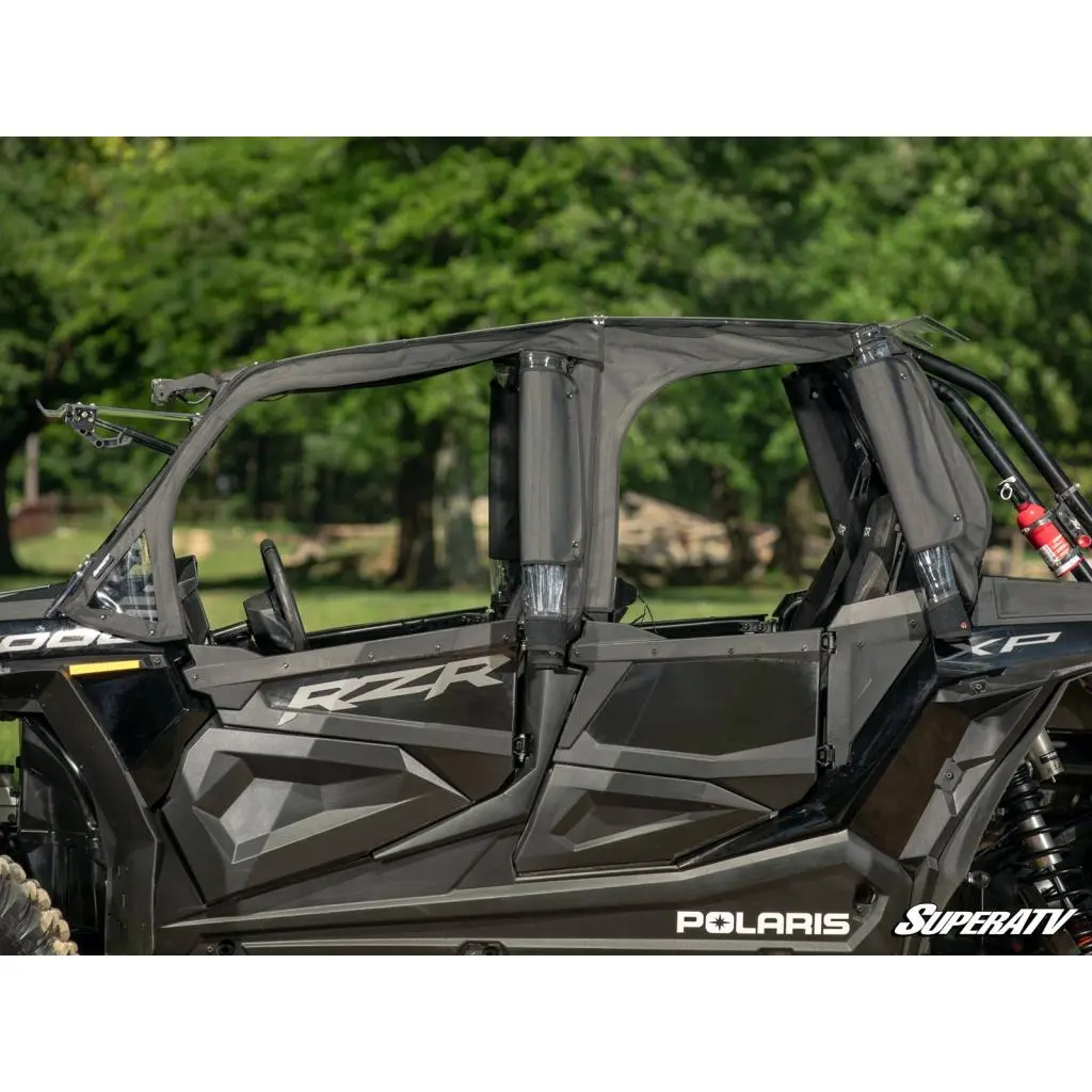 Superatv Polaris Rzr Xp 4 1000 Primal Soft Cab Enclosure Upper Doors 5