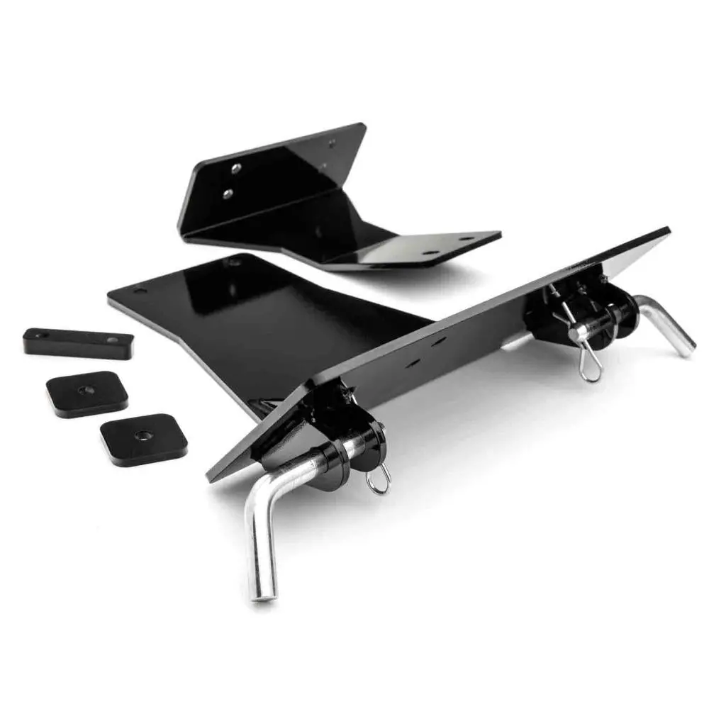 Superatv Polaris Rzr Xp 900 Plow Pro Snow Plow Mount 1