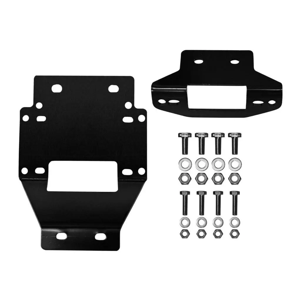Superatv Polaris Rzr Xp 900 Winch Mounting Plate 2