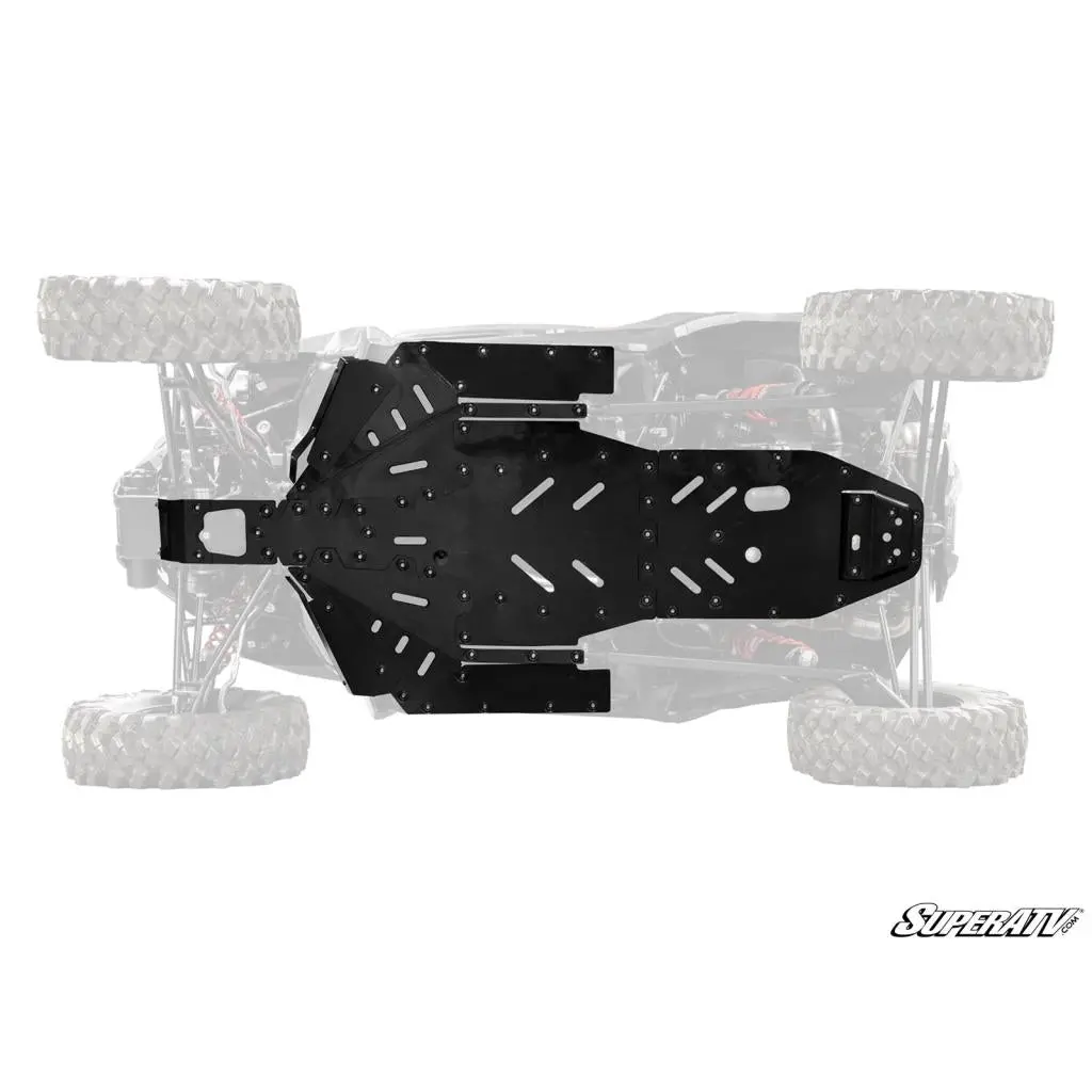 Superatv Polaris Rzr Xp Full Skid Plate 2