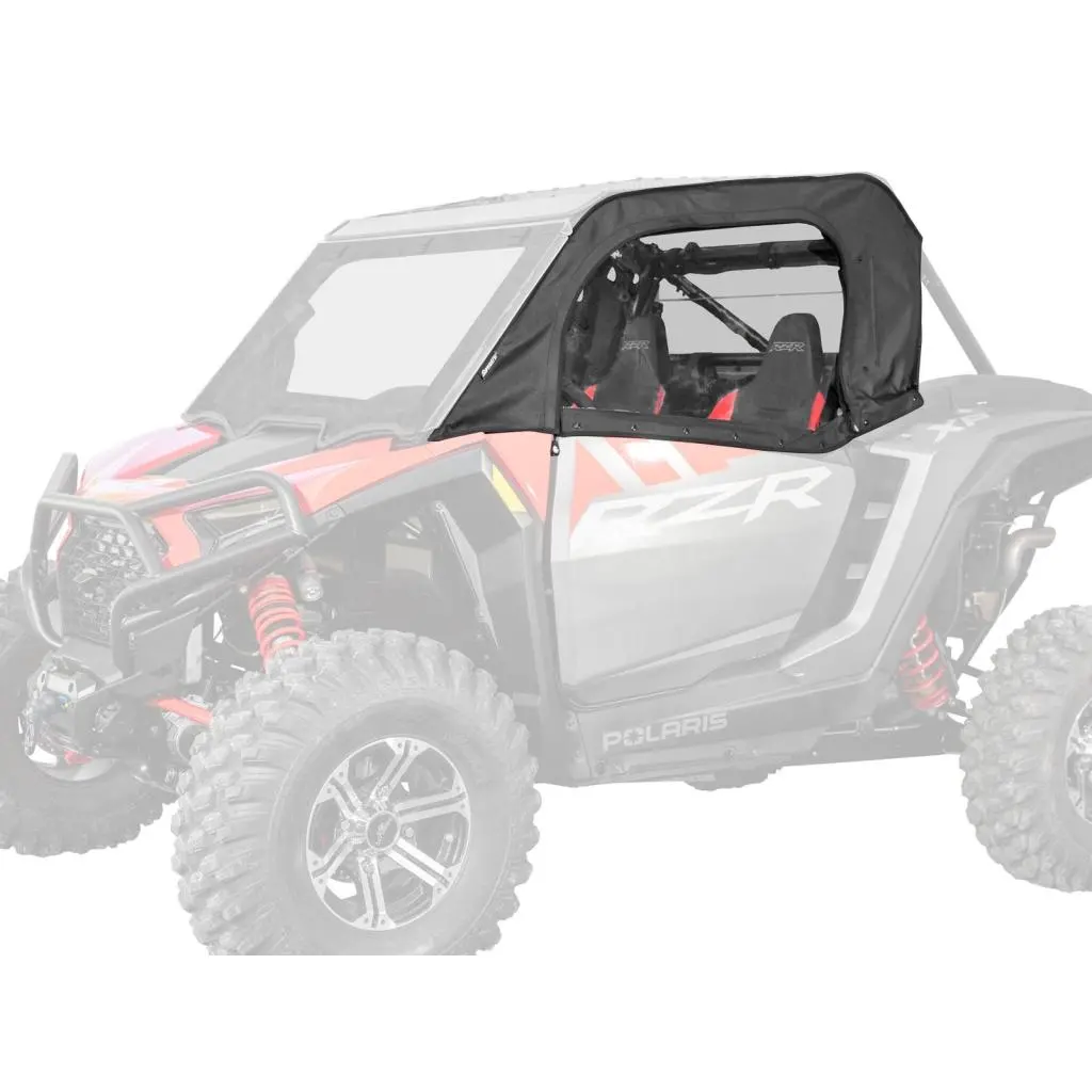 Superatv Polaris Rzr Xp Primal Soft Cab Enclosure Upper Doors 1