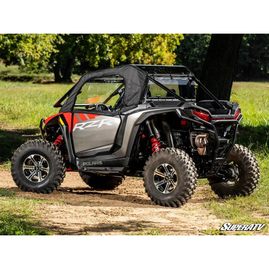 Superatv Polaris Rzr Xp Primal Soft Cab Enclosure Upper Doors 2